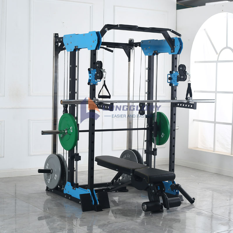 Smith Machine Squat Rack hangi kasları tren olabilir?
