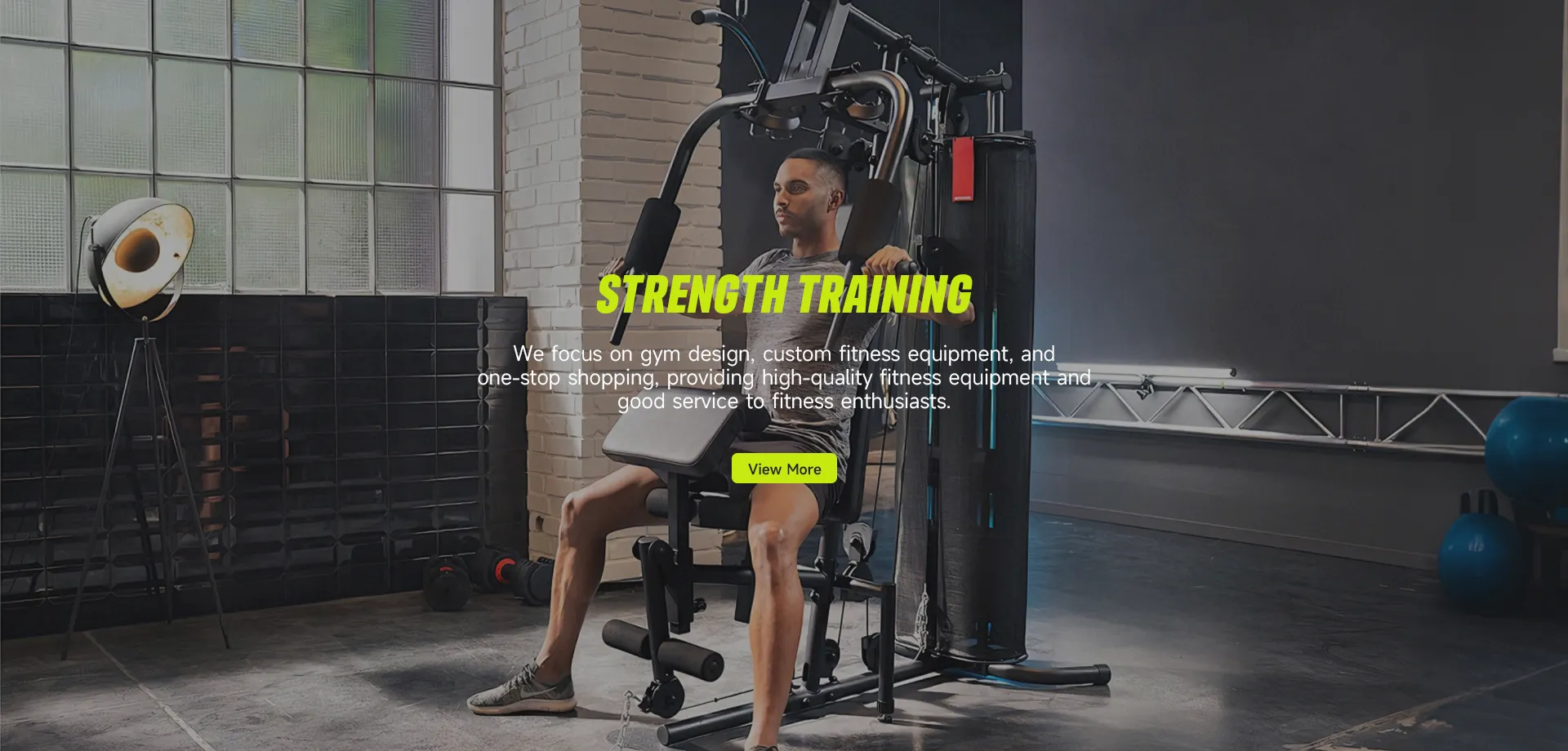 Çin Güç Antrenmanı Makinesi