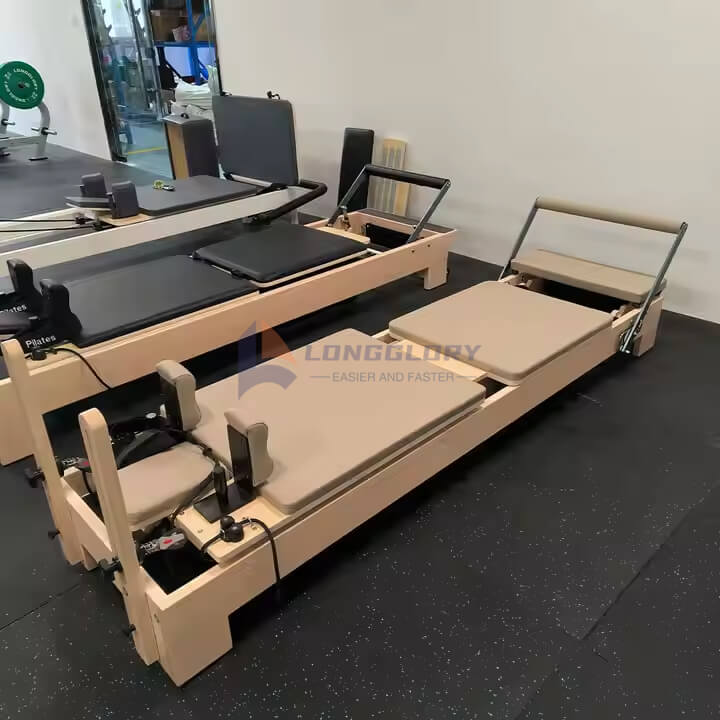 Klasik Maple Wood Pilates Reformcu Makinesi