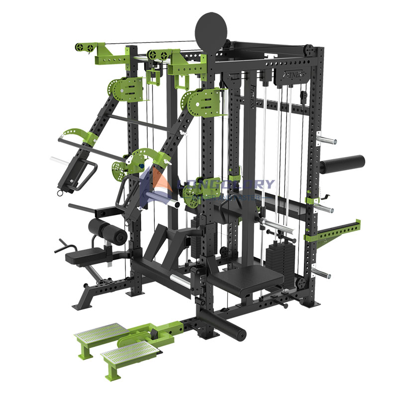 Ticari Squat Rack Smith Makinesi