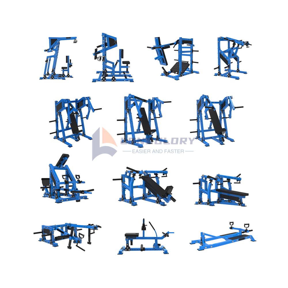 Fitness Sarkaçlı Çömelme Makinesi