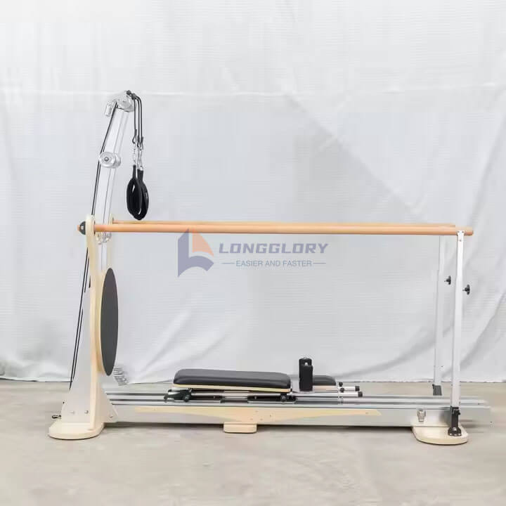 Aluminum Alloy Stretching Equipment Maple Wood Jumpboard aluminium Jumping Board For Pilates Studio