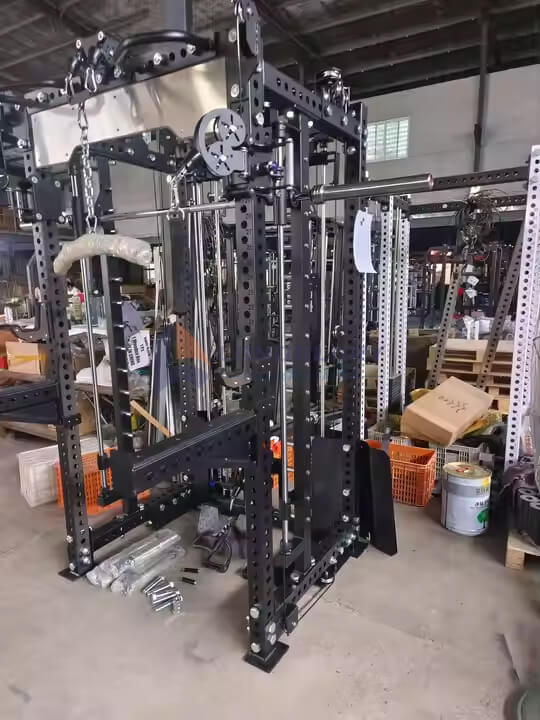 Multi Function Station Power Lifting Rack power Cage Multi Functional Home Gym Power Cage Rack Gym Smith Machine