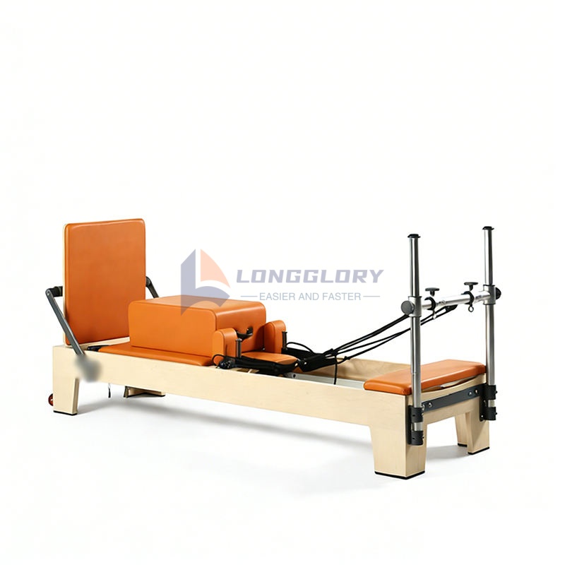 Akçaağaç Ahşap Pilates Reformer Pilates Makinesi