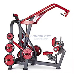 Pro-tip plaka yüklü yüksek sıra ve lat pulldown